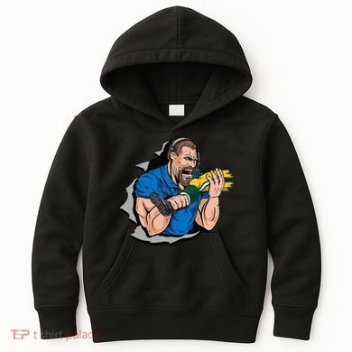Biting Knee Caps Kids Hoodie