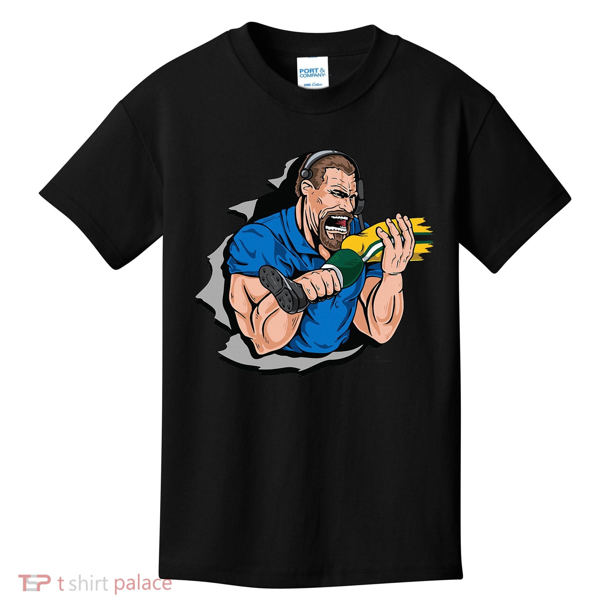 Biting Knee Caps Kids T-Shirt