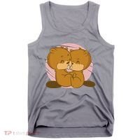 Beavers Kissing Cute Gift Tank Top thumb 0