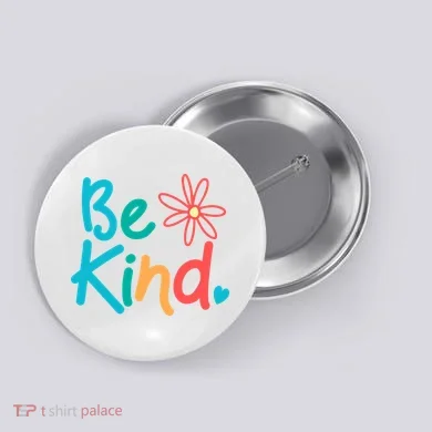 Be Kind Cute Colorful Gift Button