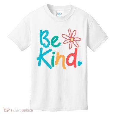 Be Kind Cute Colorful Gift Kids T-Shirt