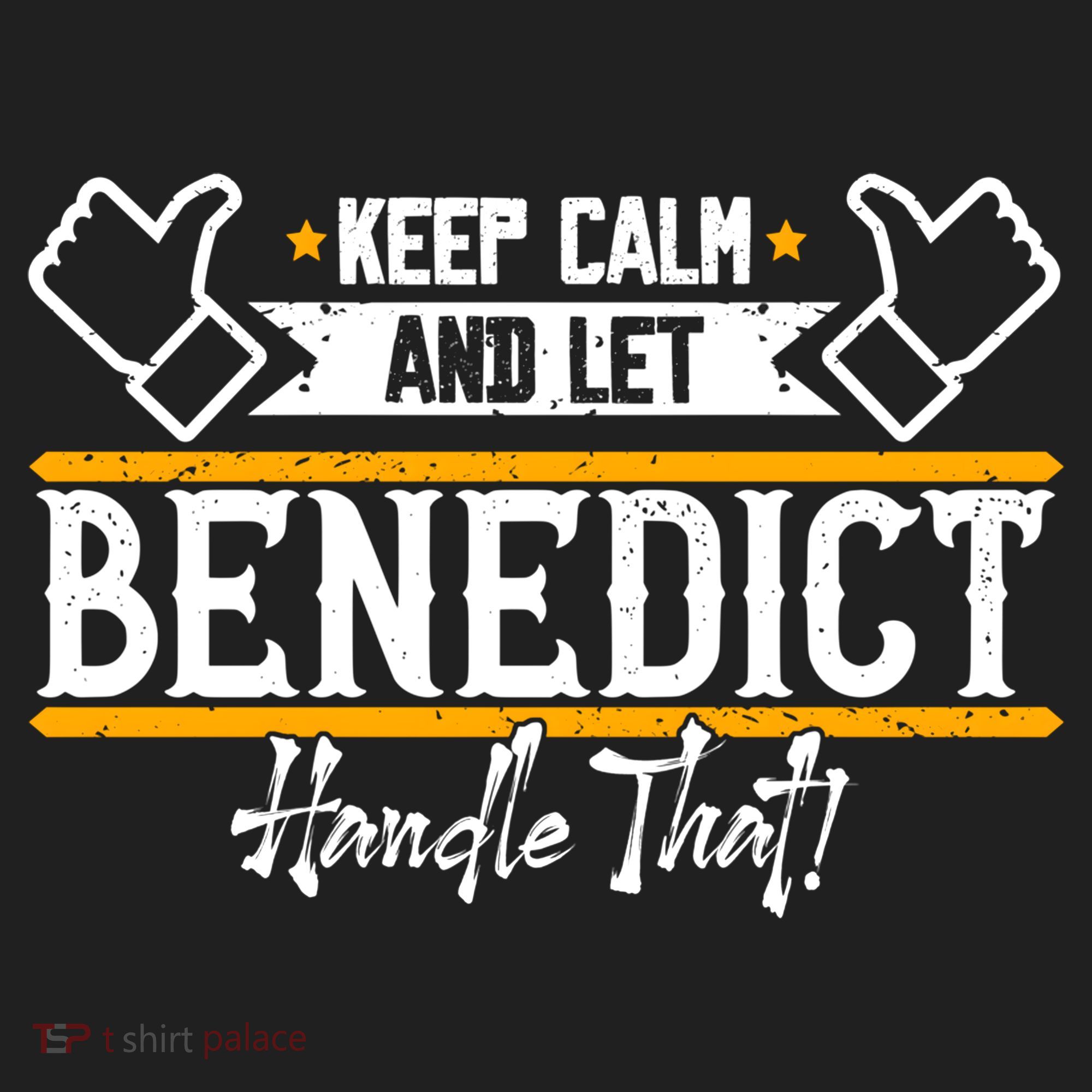 Benedict Keep Calm And Let Benedict Handle That Meaningful Gift Women's Sweatshirt