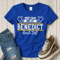 Benedict Keep Calm And Let Benedict Handle That Meaningful Gift Women's T-Shirt thumb 3