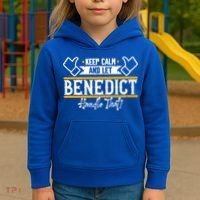 Benedict Keep Calm And Let Benedict Handle That Meaningful Gift Kids Hoodie thumb 3