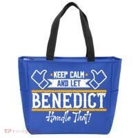 Benedict Keep Calm And Let Benedict Handle That Meaningful Gift Tote Bag thumb 0