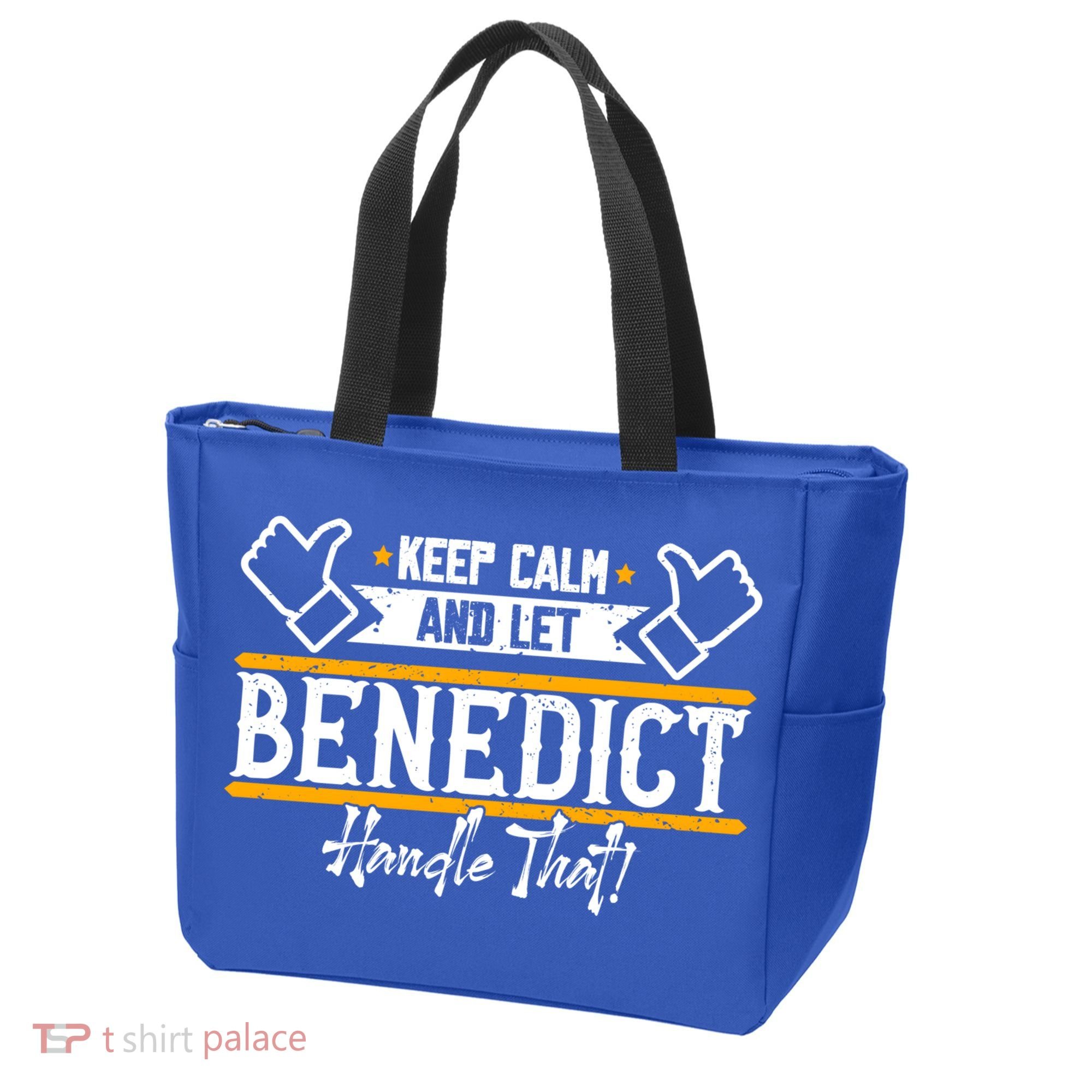 Benedict Keep Calm And Let Benedict Handle That Meaningful Gift Tote Bag