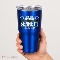 Bennett Keep Calm And Let Bennett Handle That Gift Tumbler thumb 2