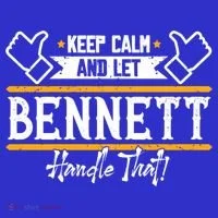 Bennett Keep Calm And Let Bennett Handle That Gift Tumbler thumb 3