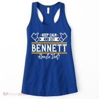 Bennett Keep Calm And Let Bennett Handle That Gift Women's Tank Top thumb 0