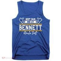 Bennett Keep Calm And Let Bennett Handle That Gift Tank Top thumb 0