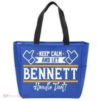 Bennett Keep Calm And Let Bennett Handle That Gift Tote Bag thumb 0
