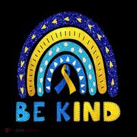 Be Kind Down Syndrome Awareness Rainbow Coffee Mug thumb 5