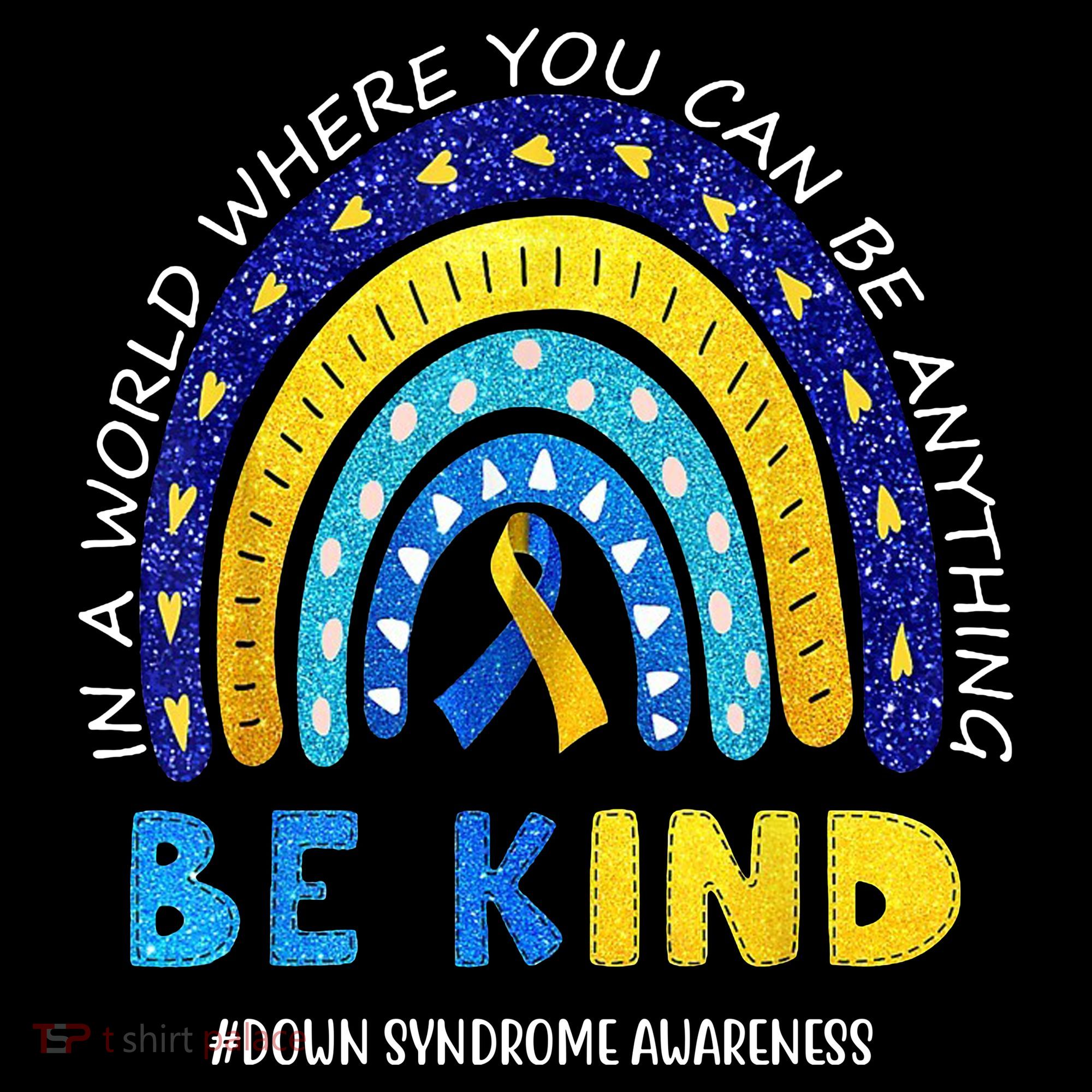 Be Kind Down Syndrome Awareness Rainbow Pajama Set