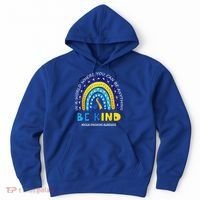Be Kind Down Syndrome Awareness Rainbow Hoodie thumb 0