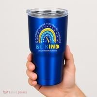 Be Kind Down Syndrome Awareness Rainbow Tumbler thumb 2