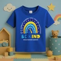 Be Kind Down Syndrome Awareness Rainbow Toddler T-Shirt thumb 3