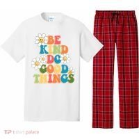 Be Kind Do Good Things Positive Quote Pajama Set thumb 0