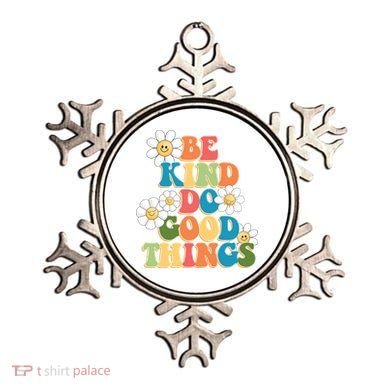 Be Kind Do Good Things Positive Quote Ornament