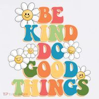 Be Kind Do Good Things Positive Quote Tank Top thumb 6