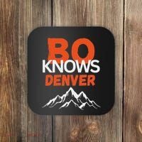 Bo Knows Denver Bo Knows Merch Coaster thumb 0