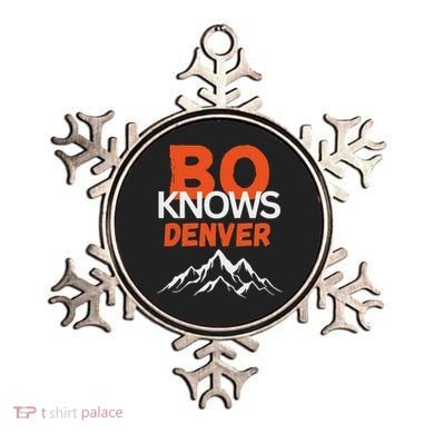 Bo Knows Denver Bo Knows Merch Ornament