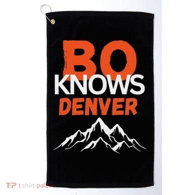 Bo Knows Denver Bo Knows Merch Golf Towel