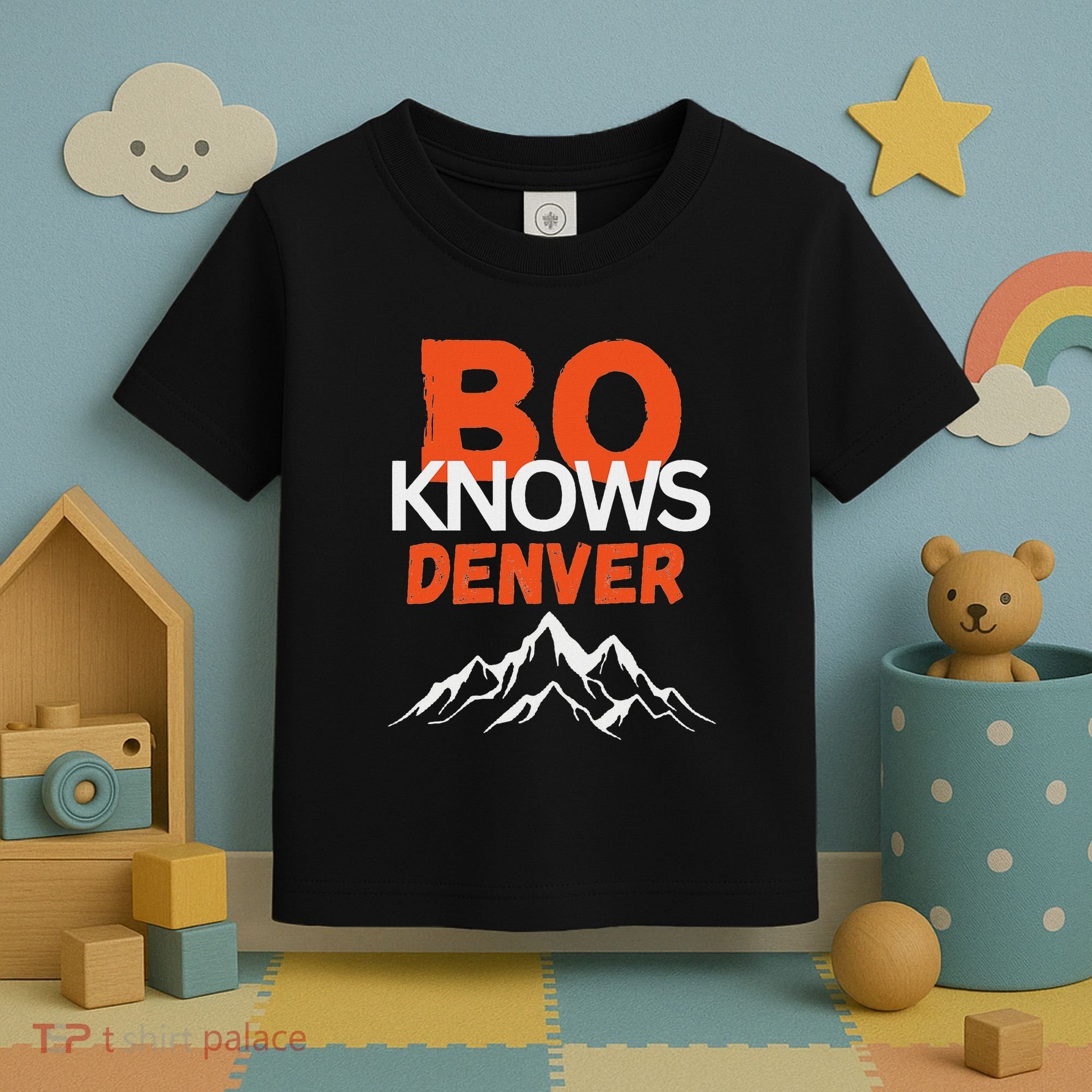 Bo Knows Denver Bo Knows Merch Toddler T-Shirt