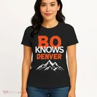 Bo Knows Denver Bo Knows Merch Women's T-Shirt thumb 4