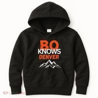 Bo Knows Denver Bo Knows Merch Kids Hoodie thumb 0