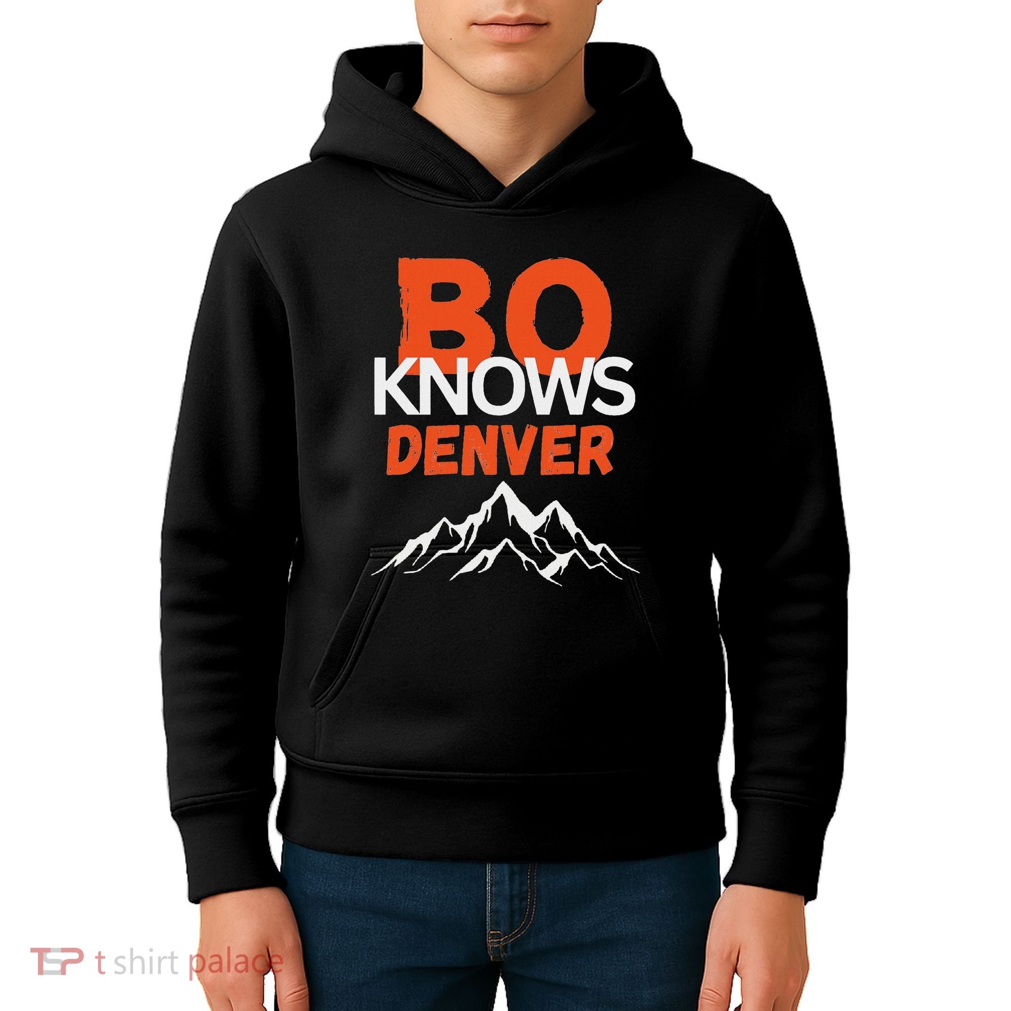 Bo Knows Denver Bo Knows Merch Kids Hoodie