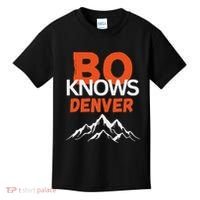 Bo Knows Denver Bo Knows Merch Kids T-Shirt thumb 0