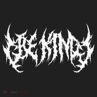 Be Kind. Death Metal Extreme Black Metal Band. Funny Ironic Beanie thumb 2
