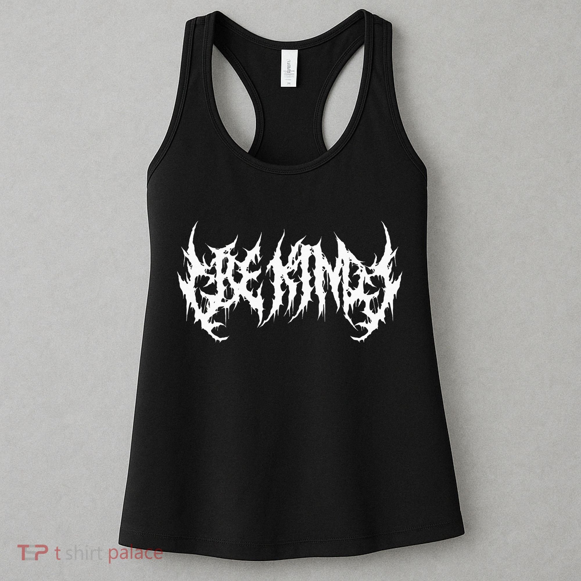Be Kind. Death Metal Extreme Black Metal Band. Funny Ironic Women's Tank Top