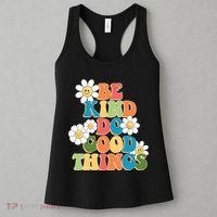 Be Kind Do Good Things Retro Sunflower Women's Tank Top thumb 3