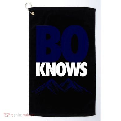 Bo Knows Denver Bo Knows Merch Golf Towel