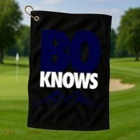 Bo Knows Denver Bo Knows Merch Golf Towel thumb 1