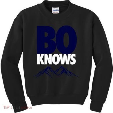 Bo Knows Denver Bo Knows Merch Kids Sweatshirt