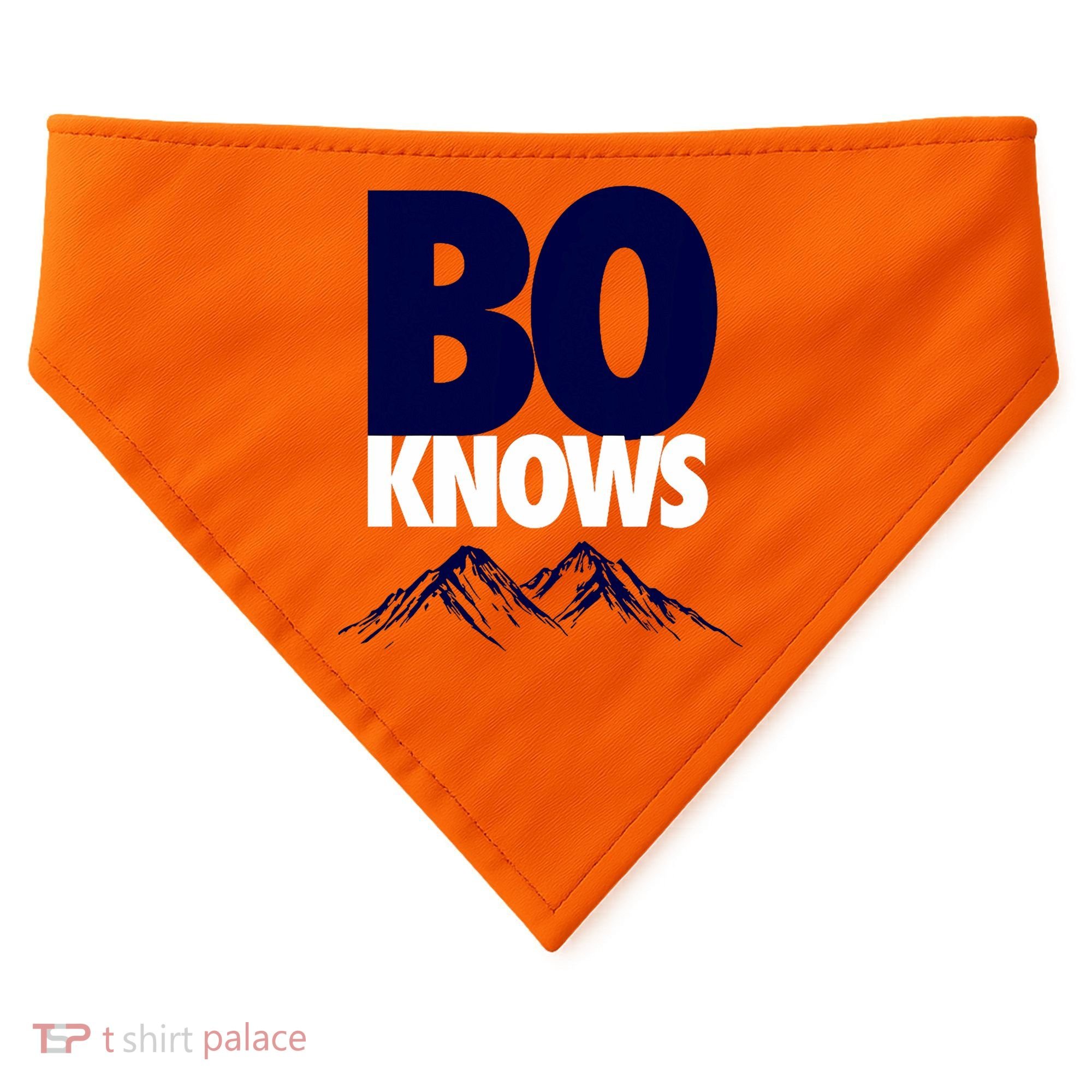 Bo Knows Denver Bo Knows Merch USA-Made Doggie Bandana