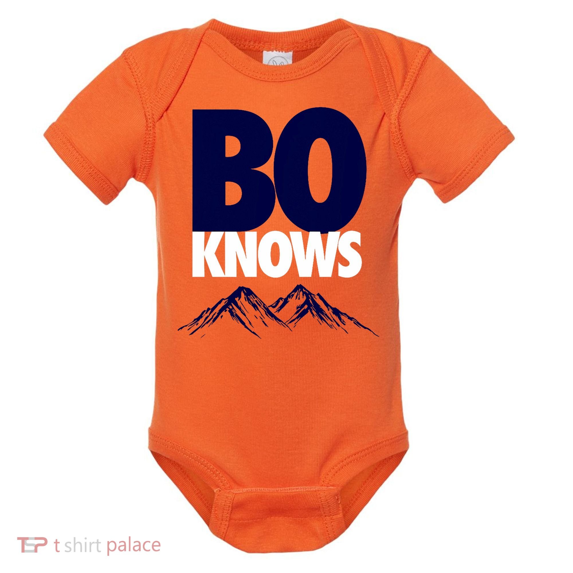 Bo Knows Denver Bo Knows Merch Baby Bodysuit