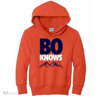 Bo Knows Denver Bo Knows Merch Kids Hoodie