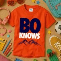 Bo Knows Denver Bo Knows Merch Kids T-Shirt thumb 3