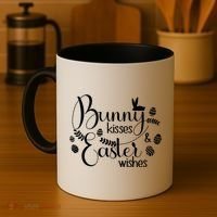 Bunny Kisses Easter Wishes Coffee Mug thumb 4