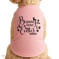 Bunny Kisses Easter Wishes Doggie Tank thumb 0