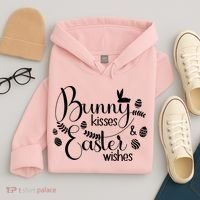 Bunny Kisses Easter Wishes Hoodie thumb 4