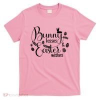 Bunny Kisses Easter Wishes T-Shirt thumb 0