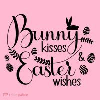 Bunny Kisses Easter Wishes Toddler T-Shirt thumb 4