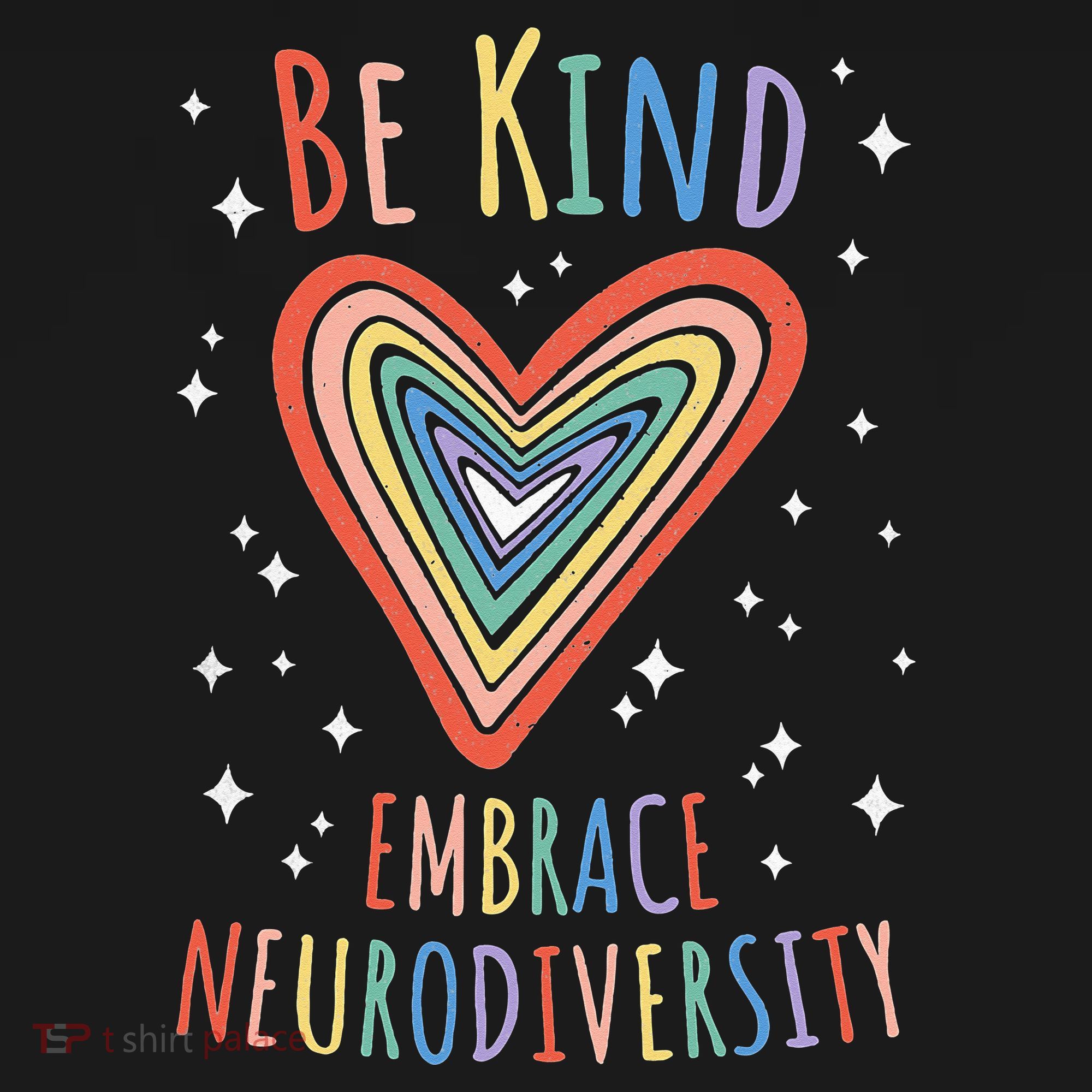 Be Kind Embrace Neurodiversity Heart Autism Awareness Month Women's Tank Top