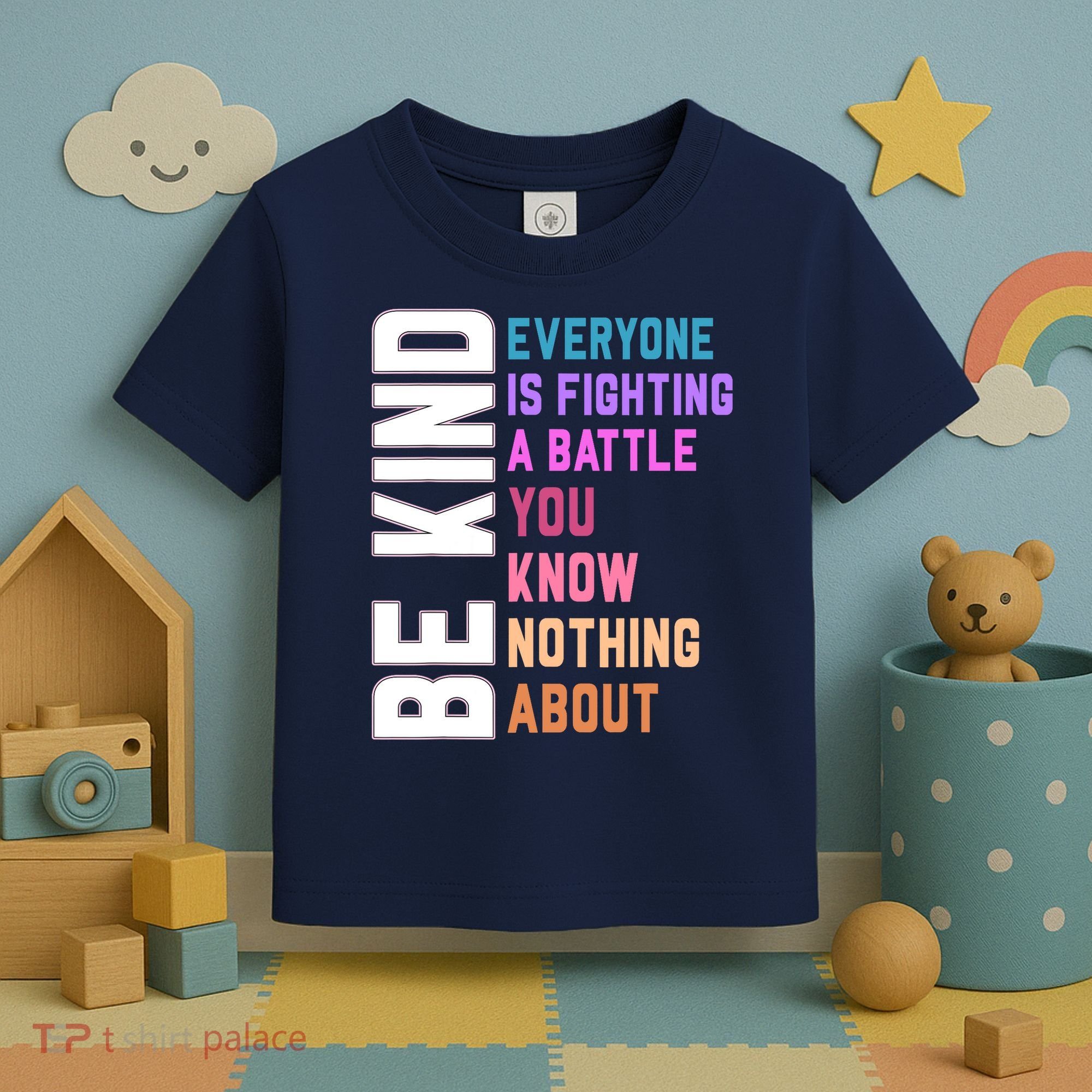 Be Kind Everyone Is Fighting A Battle You Know Nothing About Toddler T-Shirt