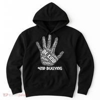 Be Kind #End Bullying Word Art Hand Hoodie thumb 0