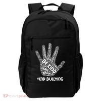 Be Kind #End Bullying Word Art Hand Backpack thumb 0